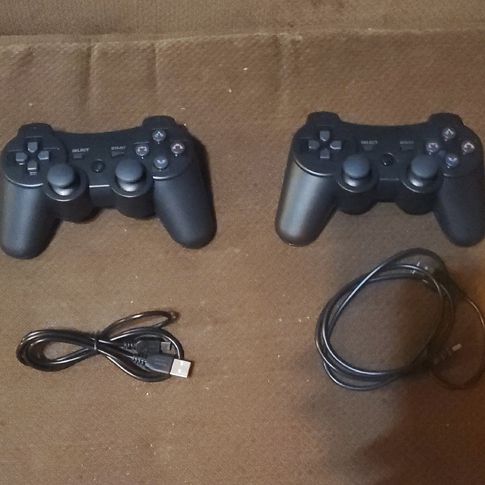 Wireless Game Controllers for PlayStation - Black